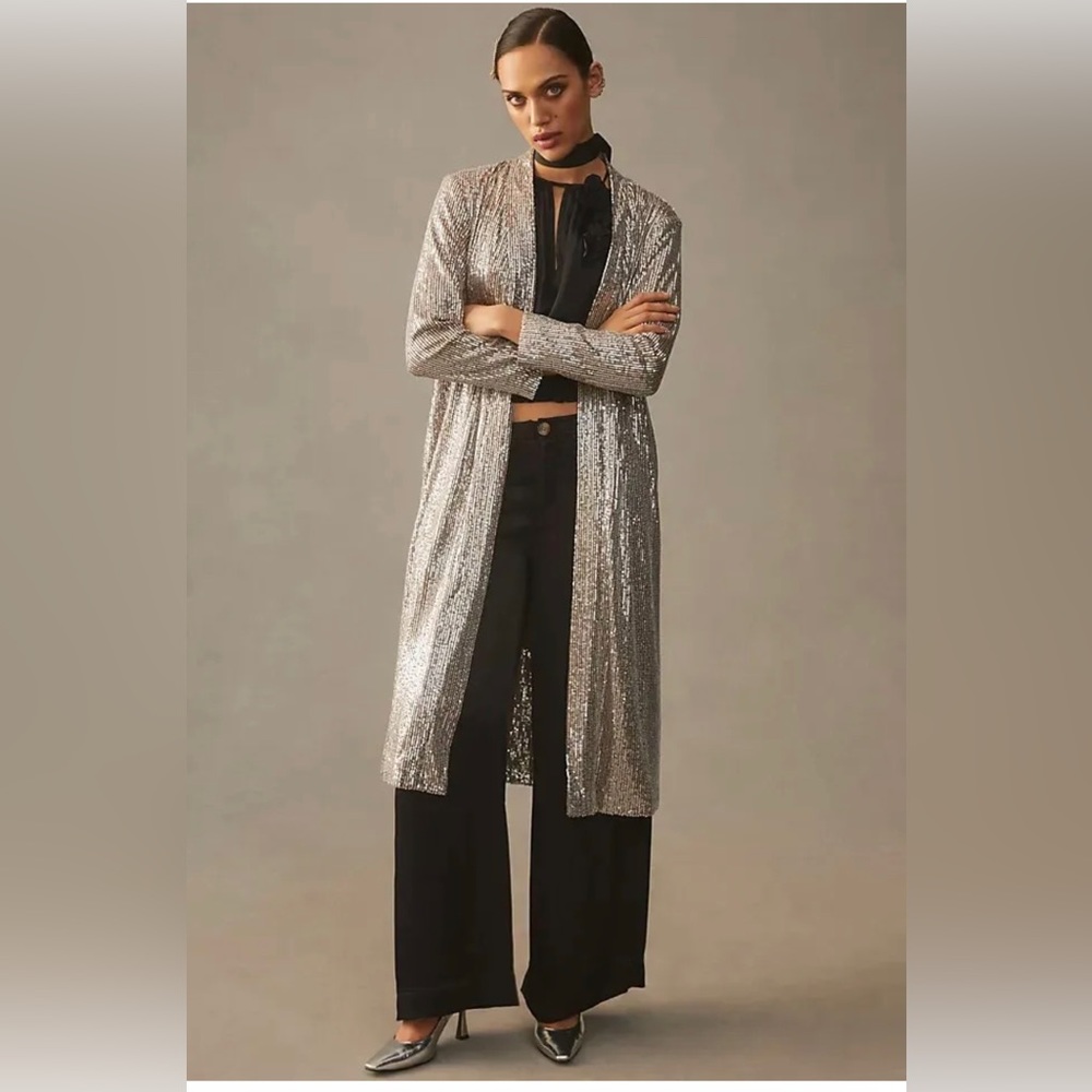 Mare Mare x Anthropology Sequin Duster Kimono